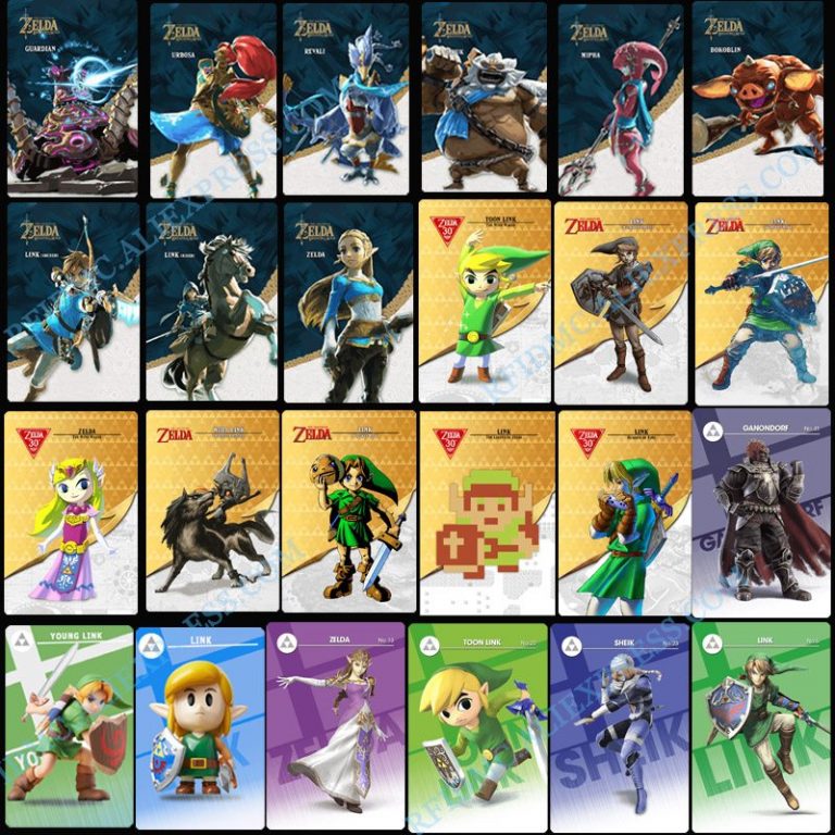 The Legend of Zelda BOTW Amiibo Cards | RFID Card, RFID Tag, NFC ...